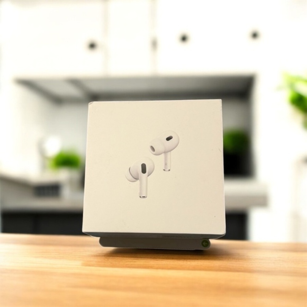 Apple AirPods Pro 2nd Generation EMPTY Retail Box Only – White | Original Manual